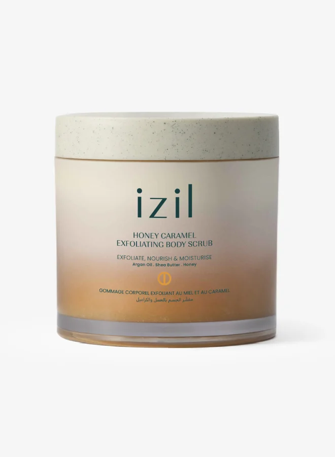 ازيل مقشر الجسم بالعسل والكراميل